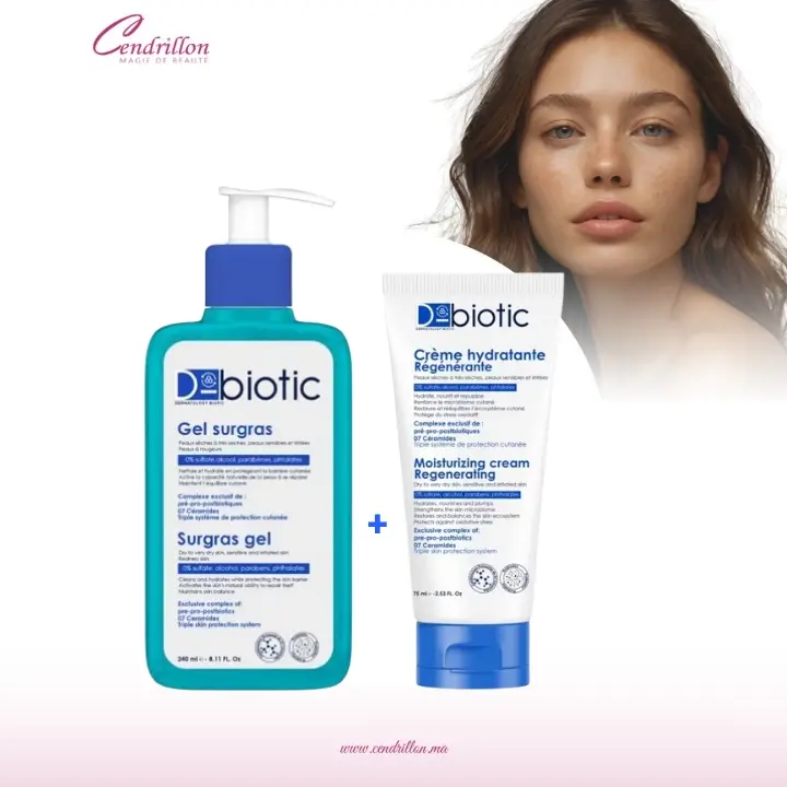 D-Biotic Duo Hydratation peau sèches à très sèche. 1 Hydratation- peau-sèches